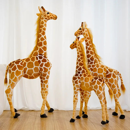 Realistische Giraf Knuffel XXL 35 tot 140 cm