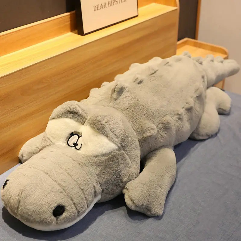Grote Alligator Knuffel 100 tot 150 cm | Vier Kleuren