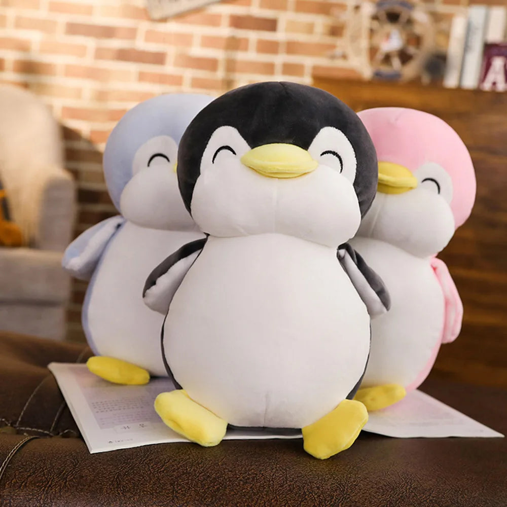 Pinguin Knuffelkussen 30, 45 en 55 cm