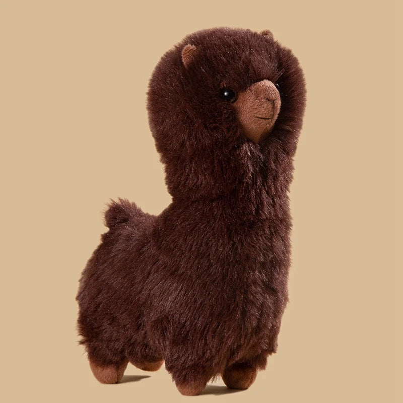 Pluizige Alpaca Knuffel 26 cm