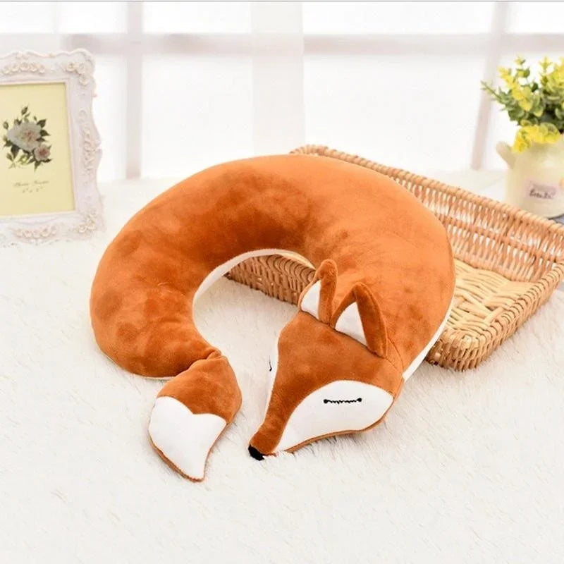 Vos Nekkussen | U-vormig Reiskussen in 5 Kleuren