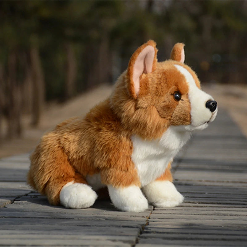 Realistische Corgi Knuffel