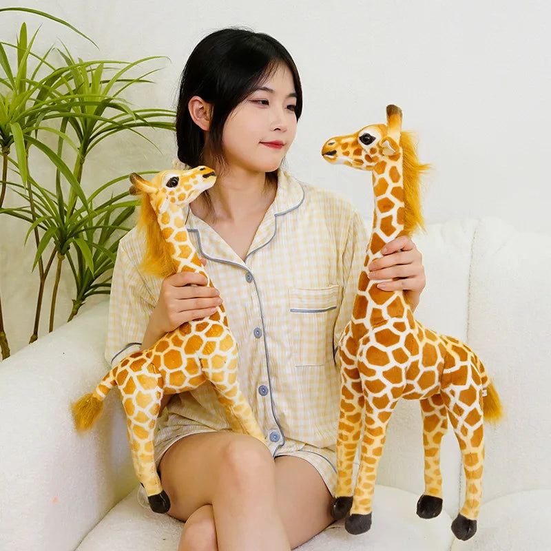 Realistische Giraf Knuffel XXL 35 tot 140 cm