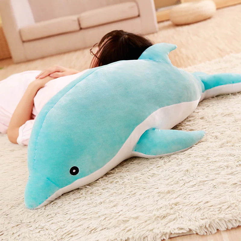 Grote Dolfijn Knuffel 100 cm