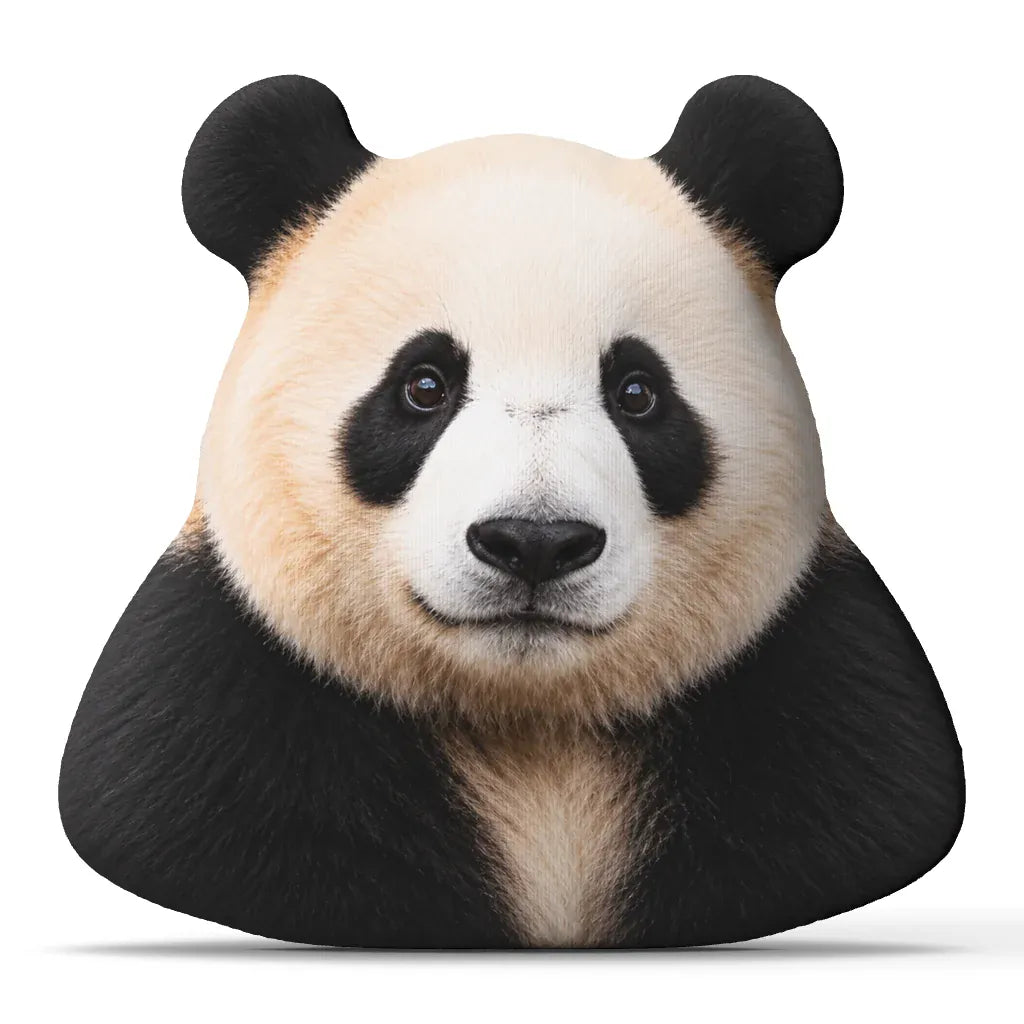 Realistisch Panda Knuffelkussen | Sierkussen in Pandavorm De Knuffel