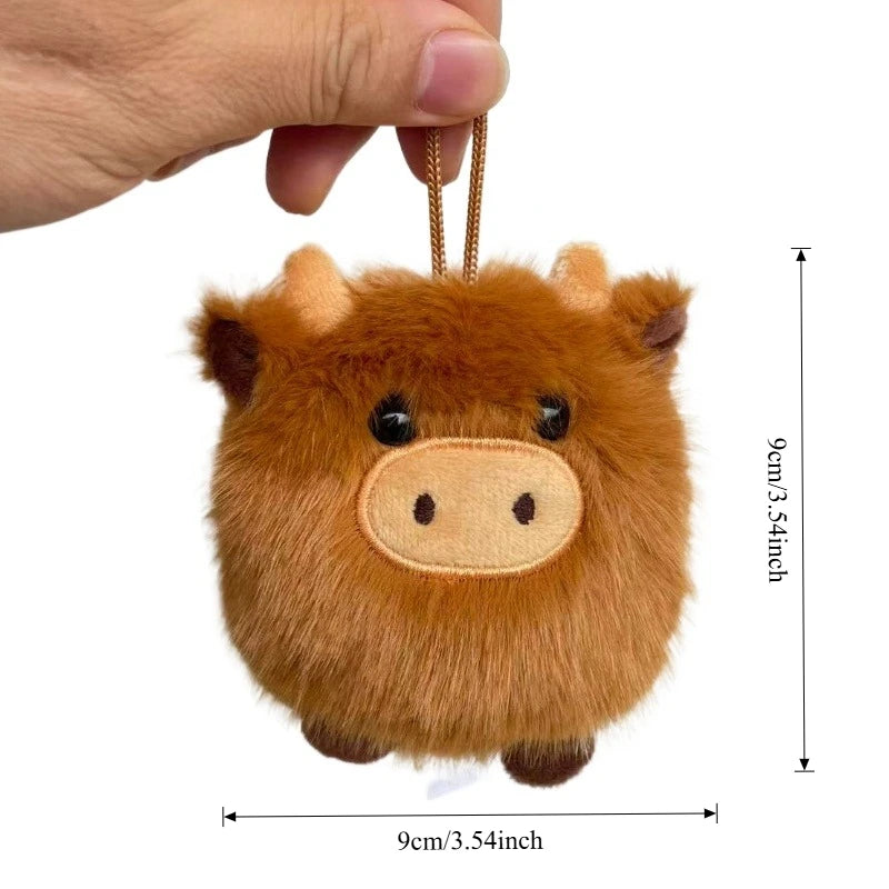 Hooglander Koe Sleutelhanger