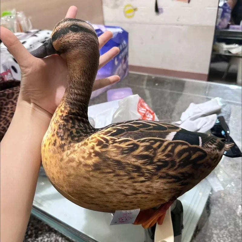 Wilde Eend Knuffelkussen 35 cm