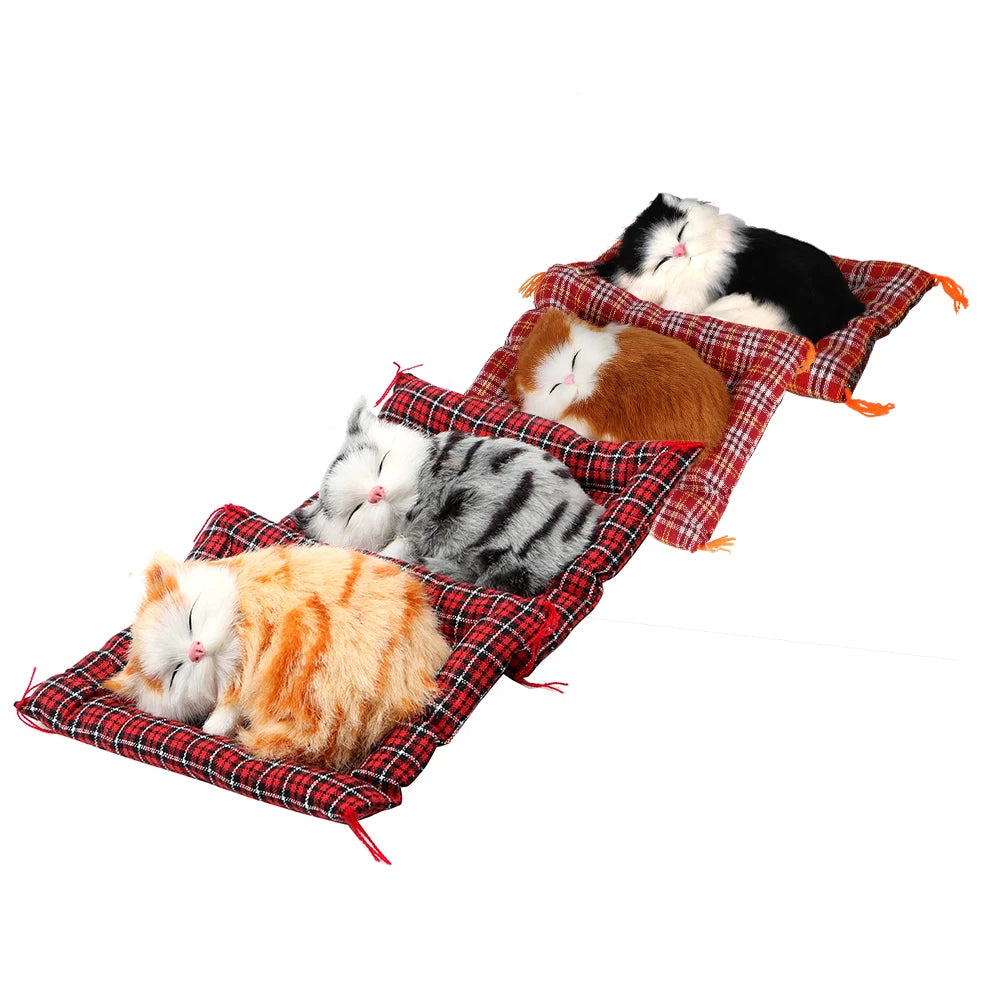 Slapend Kitten Knuffel