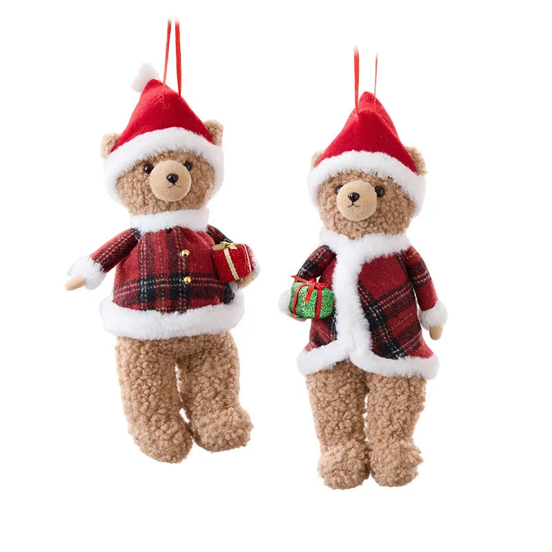 Kerst Teddybeer Hanger