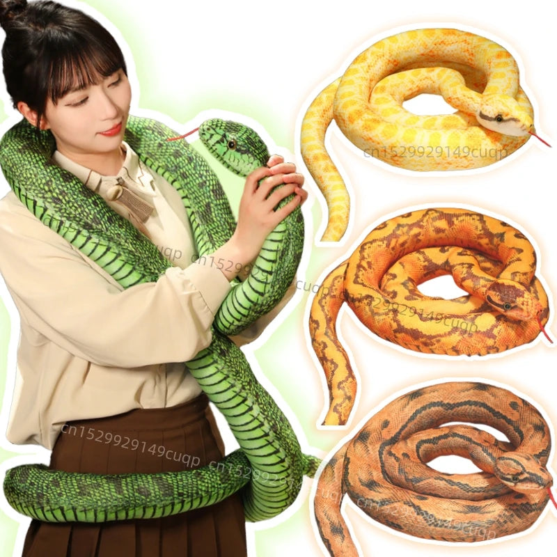 Python Slang Knuffel 110 tot 300 cm