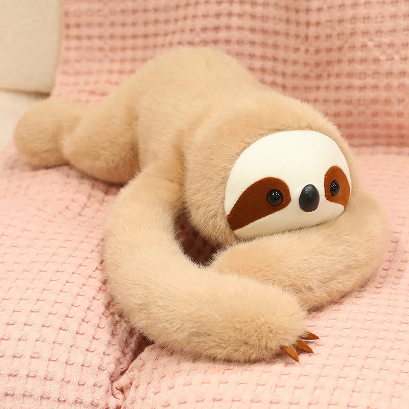 Liggend Knuffelkussen 50 of 60 cm | Nijlpaard, Panda of Luiaard