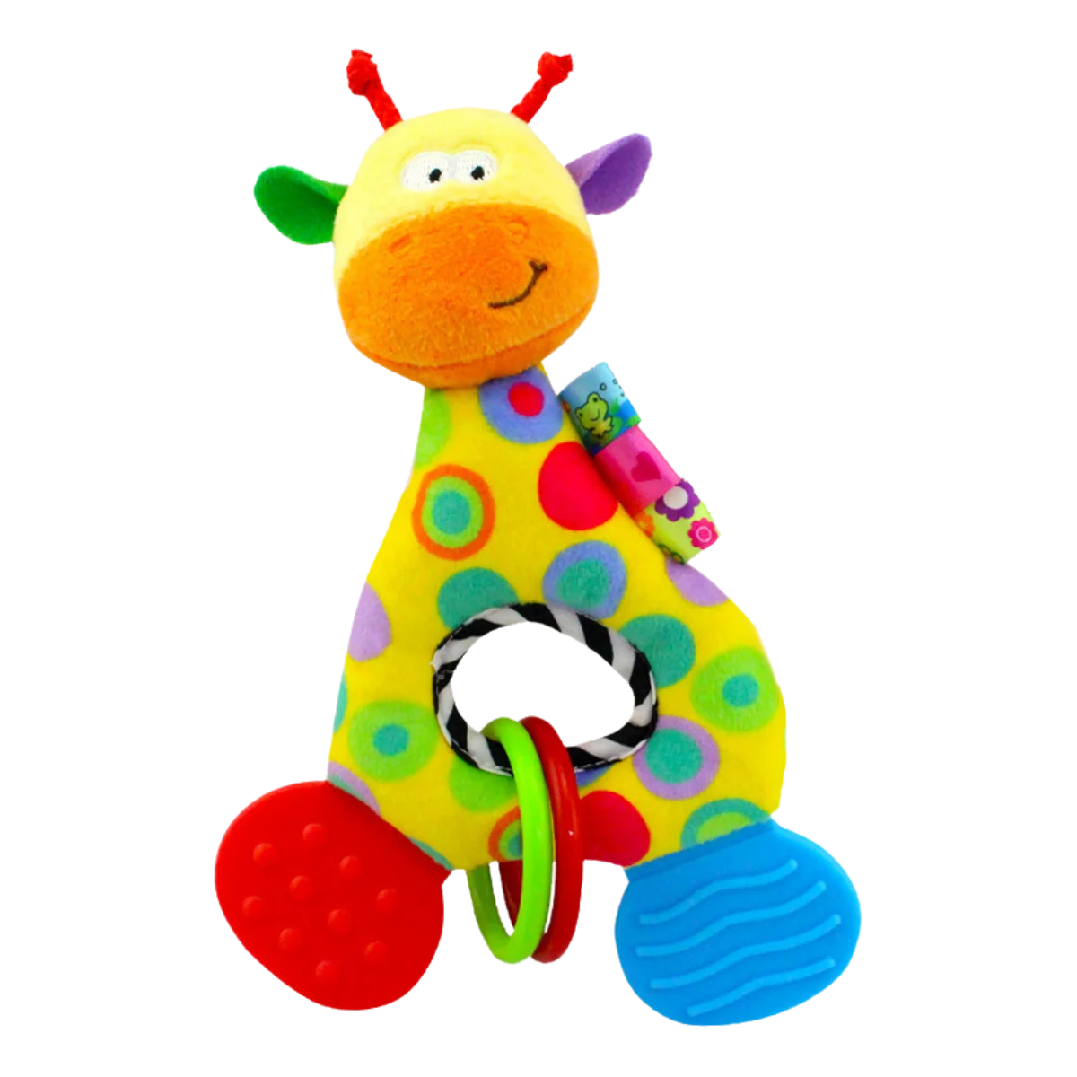 Baby Giraf Rammelaar Knuffel