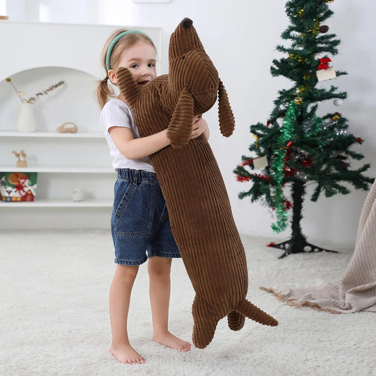 Grote Teckel Knuffel 50 tot 110 cm