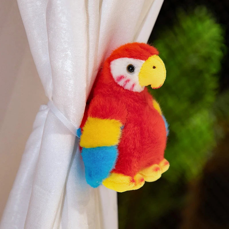 Magnetische Papegaai Knuffel 12 cm