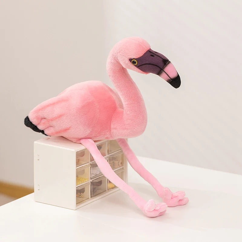 Flamingo Knuffelkussen 25 cm