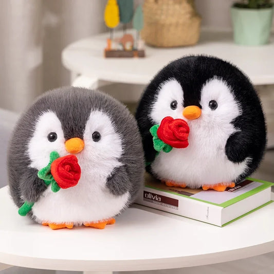 Ronde Pinguin Knuffel 20 cm