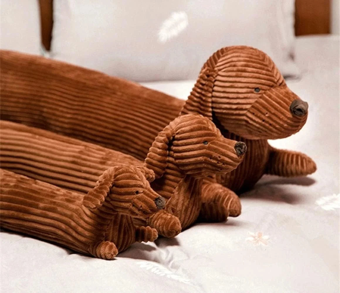 Grote Teckel Knuffel 50 tot 110 cm