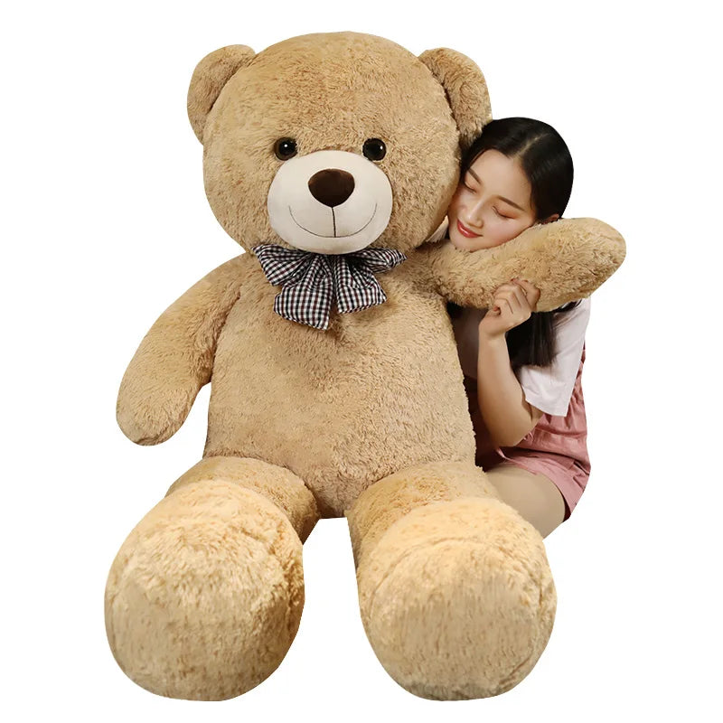Grote Teddybeer 105 cm | Bruin, Roze of Wit