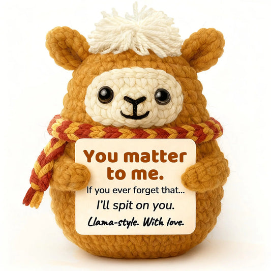 Gehaakte Alpaca Knuffel