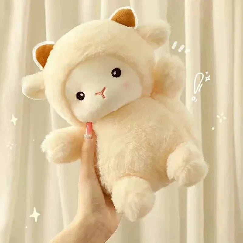 Schattige Alpaca Lama Knuffel 25 cm