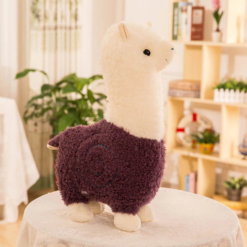 Alpaca Knuffel 28 cm | Zes Vrolijke Kleuren
