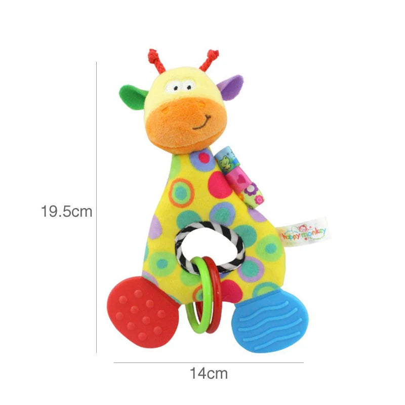 Baby Giraf Rammelaar Knuffel