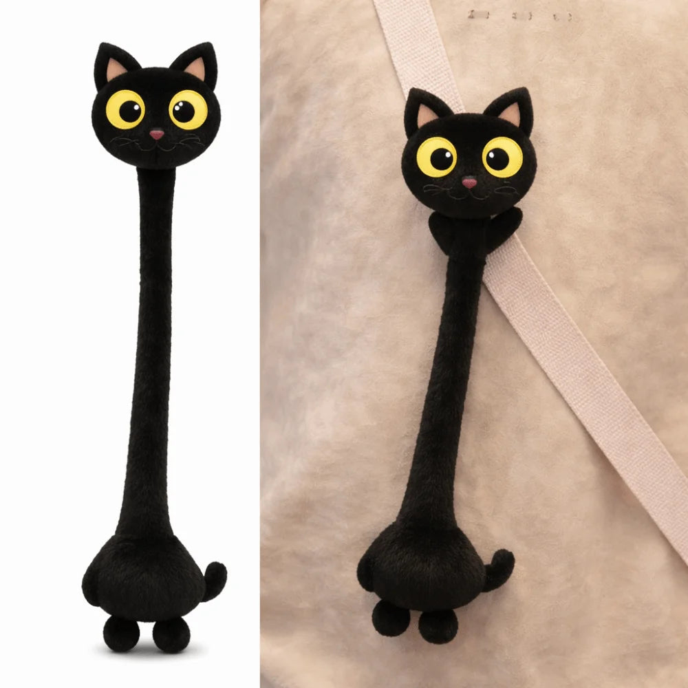 Langnek Dieren Knuffel om op te Hangen | Tijger, Kat, Aap en Meer