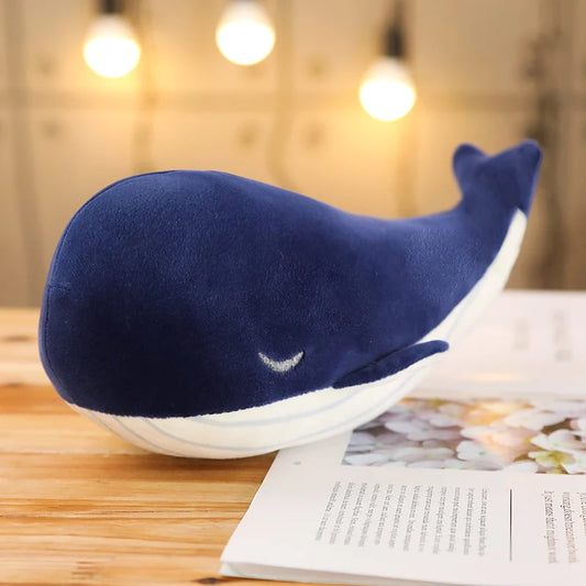 Blauwe Walvis Knuffel 25 cm