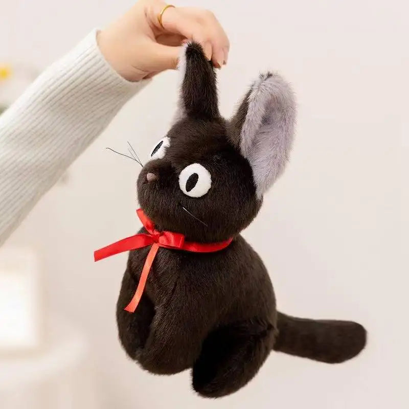 Zwarte Kat Knuffel 25 cm