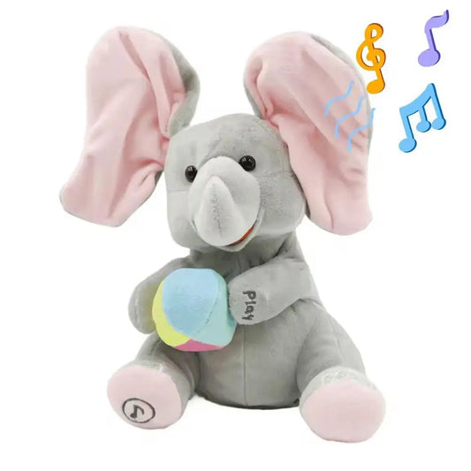 Kiekeboe Olifant Knuffel met Liedjes