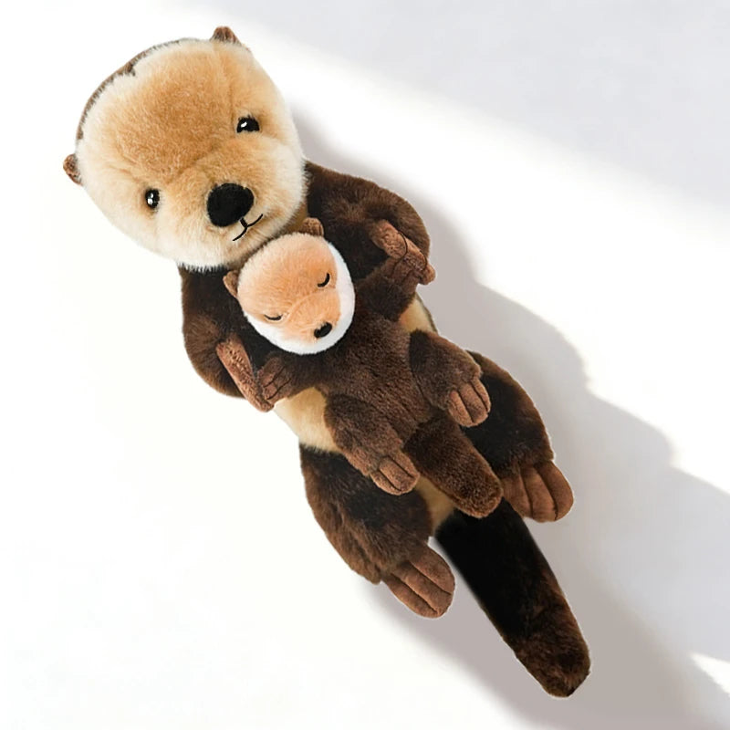 Zeeotter Knuffel | Moeder met Baby of met Krabbetje