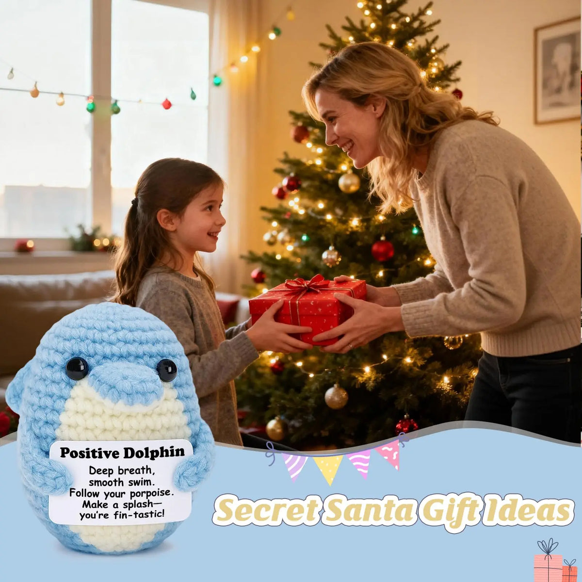 Gehaakte Dolfijn Knuffel