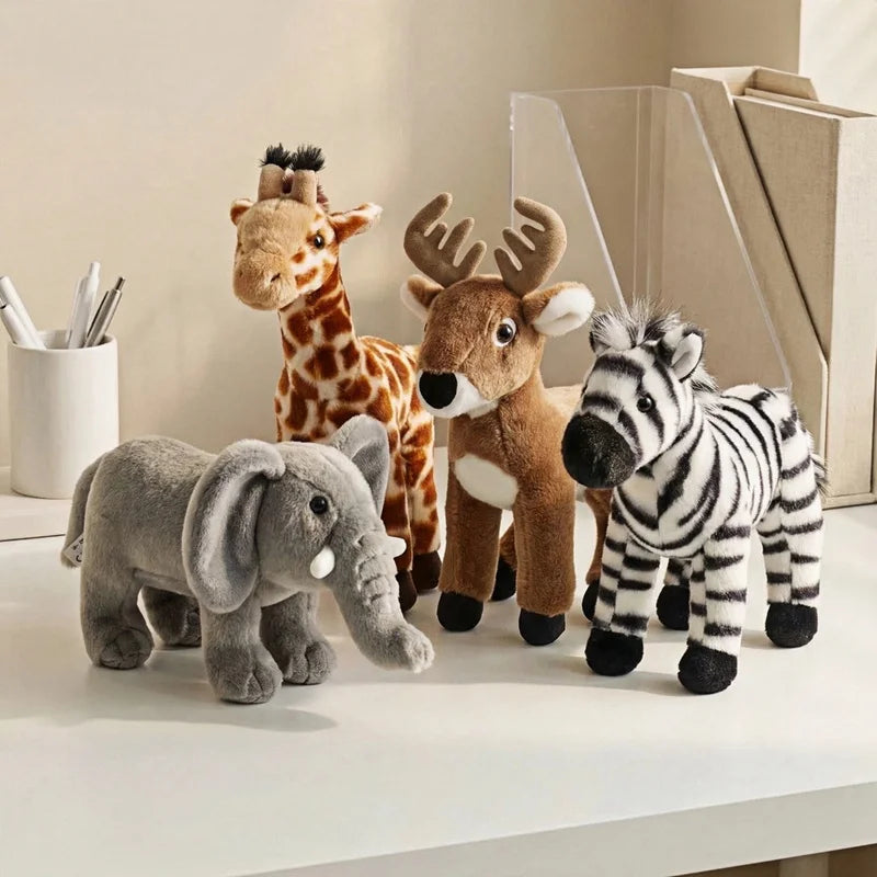 Savanne Dieren Knuffel 20 tot 25 cm