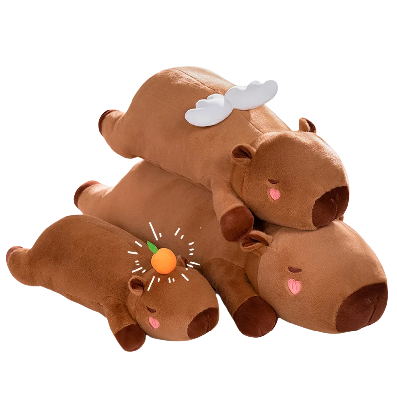 Capybara Knuffelkussen 55 tot 100 cm