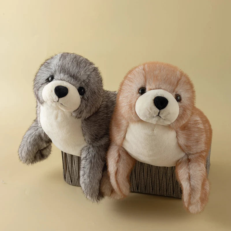 Realistische Zeehond Knuffel 30 en 37 cm