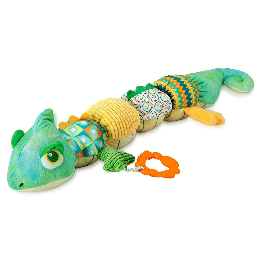 Rups Rammelaar met Muziek 60 cm | Baby Knuffel