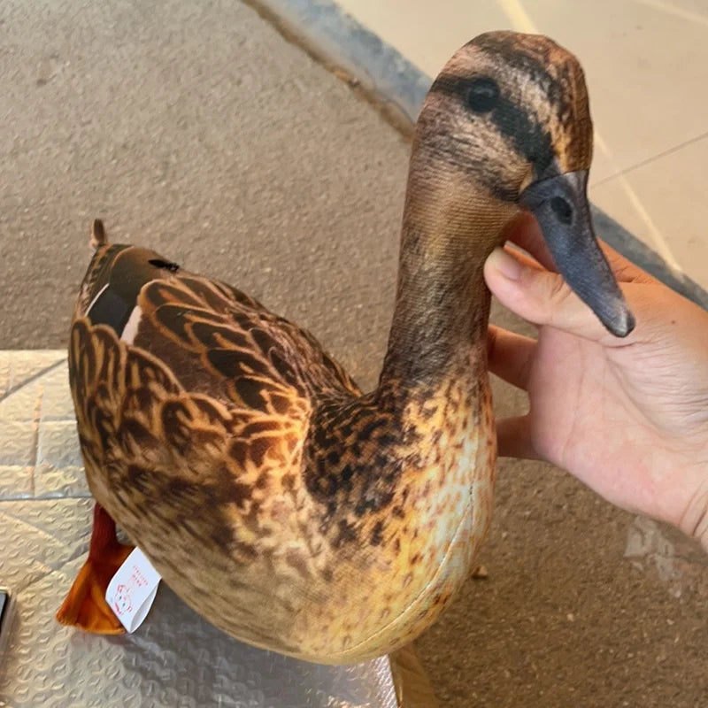 Wilde Eend Knuffelkussen 35 cm