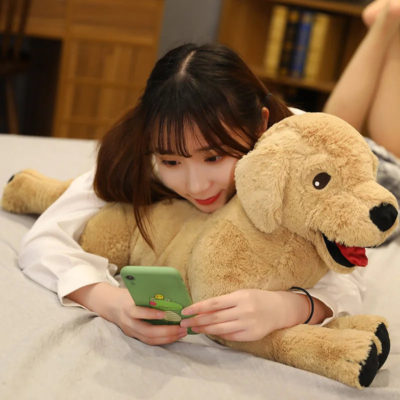 Labrador Hond Knuffel 35 of 75 cm