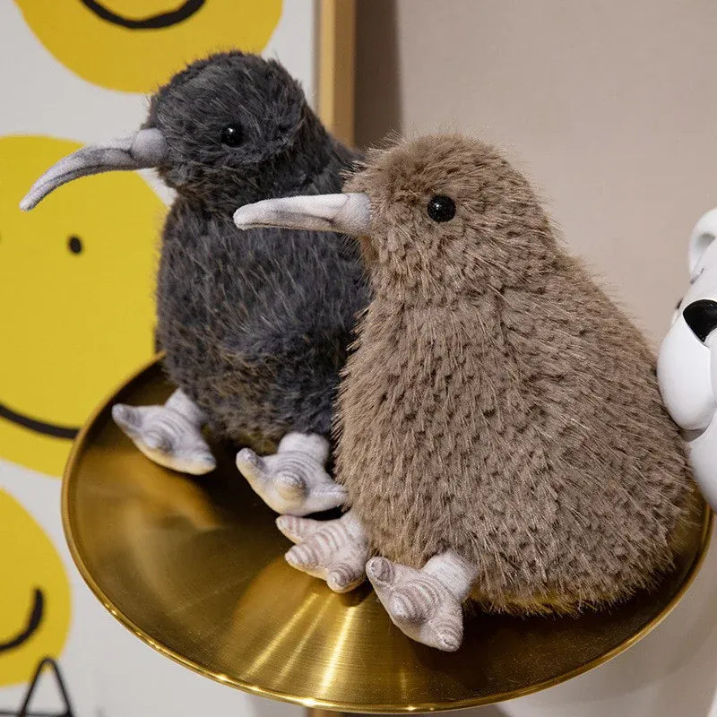 Kiwi Vogel Knuffel 18 cm | Schattig Vogeltje in 3 Kleuren De Knuffel