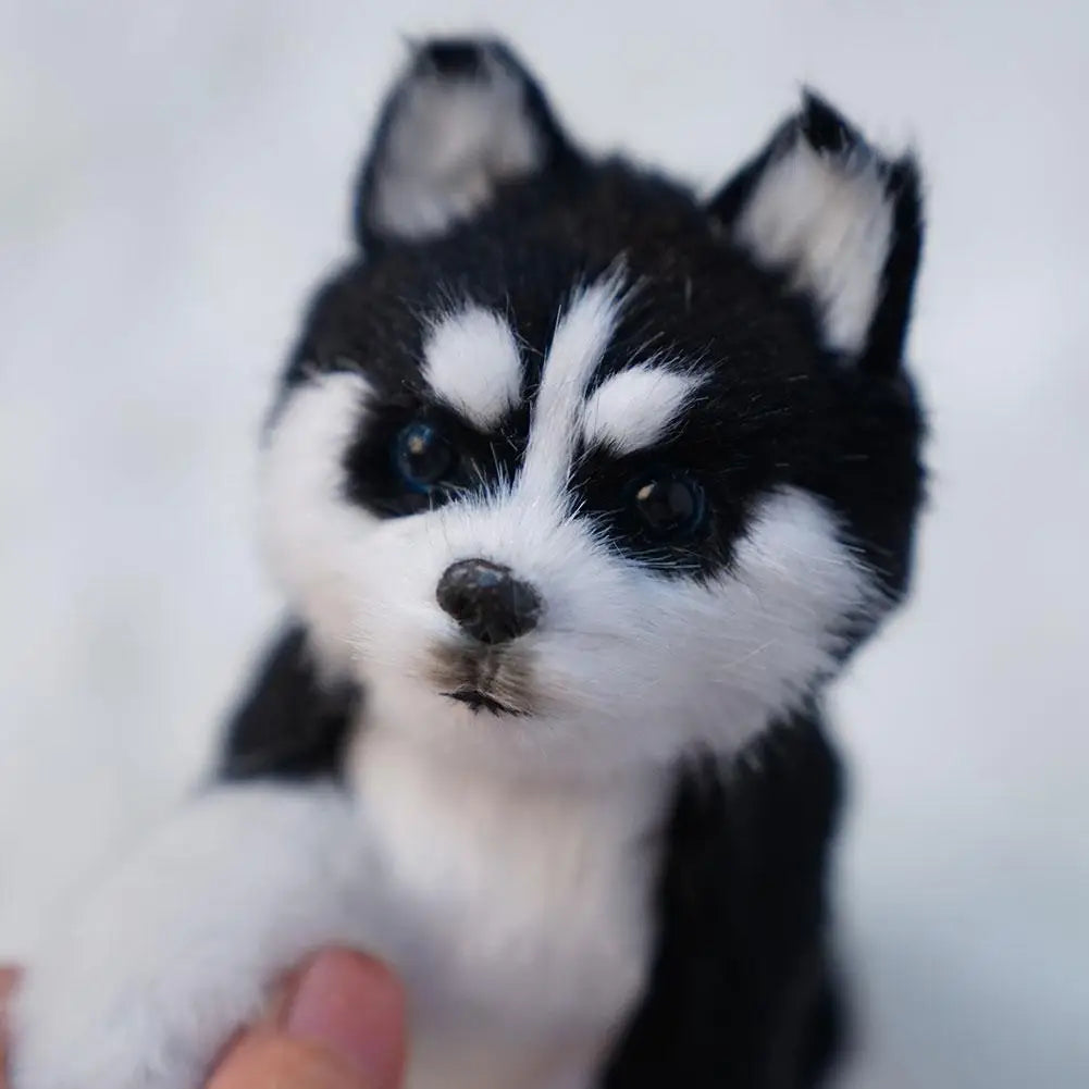 Realistische Husky Knuffel