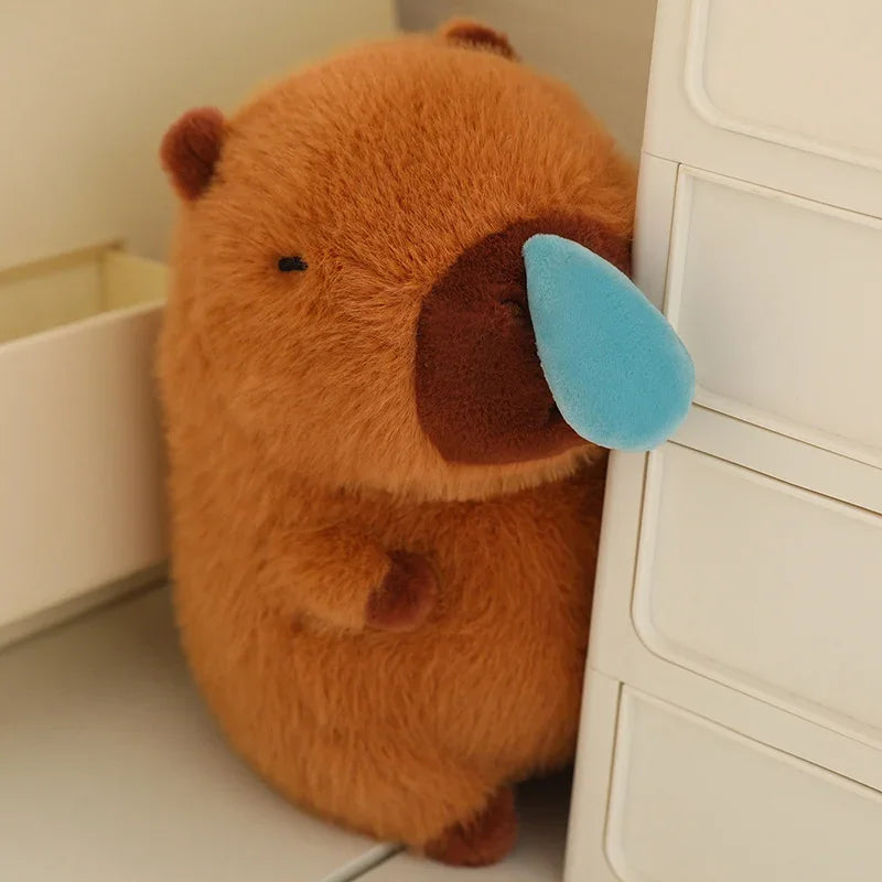 Grappige Capybara Knuffel met Snotbel