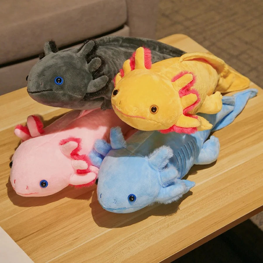Lange Axolotl Knuffel 45 cm