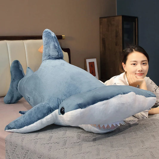 XXL Walvis of Haai Knuffel 55 tot 135 cm