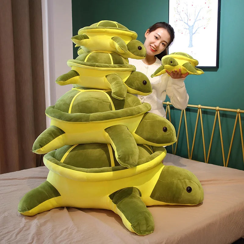Zeeschildpad Knuffelkussen 35, 45 en 55 cm