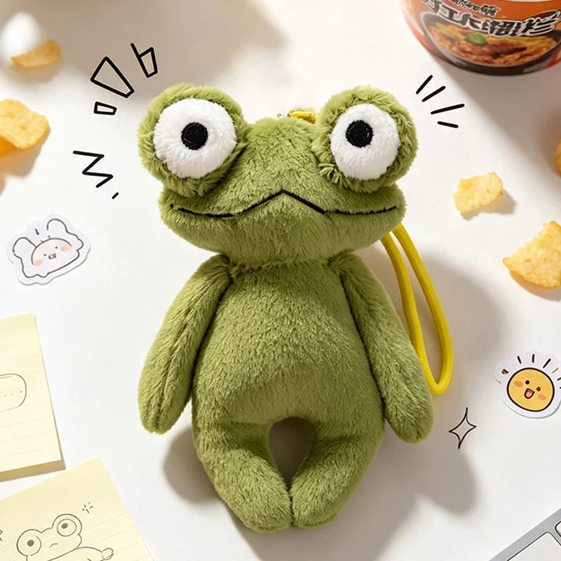 Kikker Tashanger 18 cm | Lelijk Schattig Kikkertje in 4 Kleuren