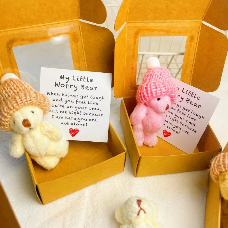 Pocket Hug Teddybeertje met Kaartje