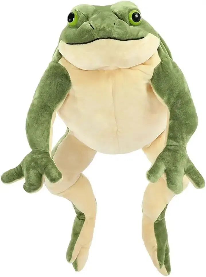 Kikker Knuffel 28 en 58 cm | Zachte Knuffelkikker