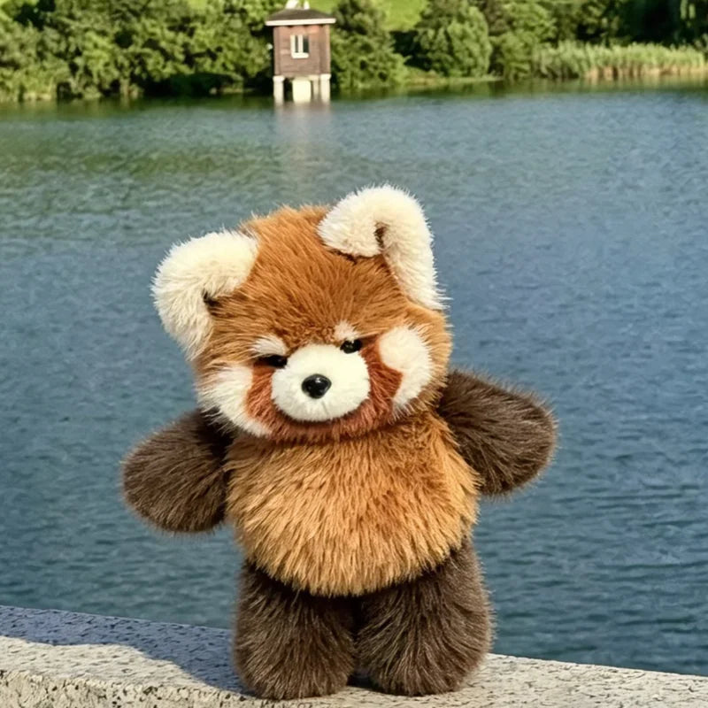 Rode Panda Knuffel 55 cm