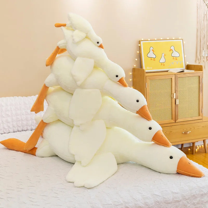 Gans Knuffelkussen XXL 37 tot 130 cm