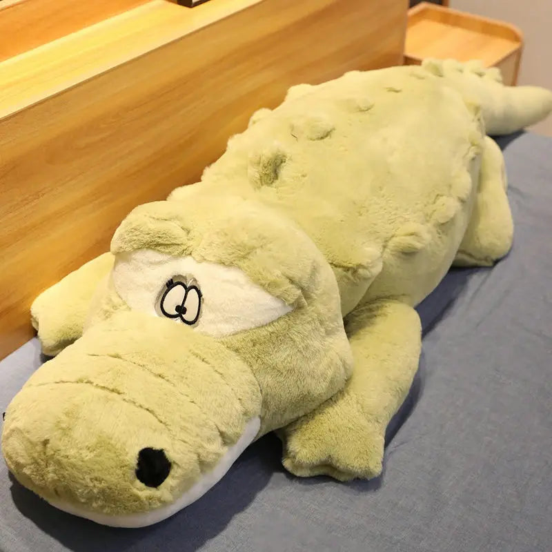 Grote Alligator Knuffel 100 tot 150 cm | Vier Kleuren